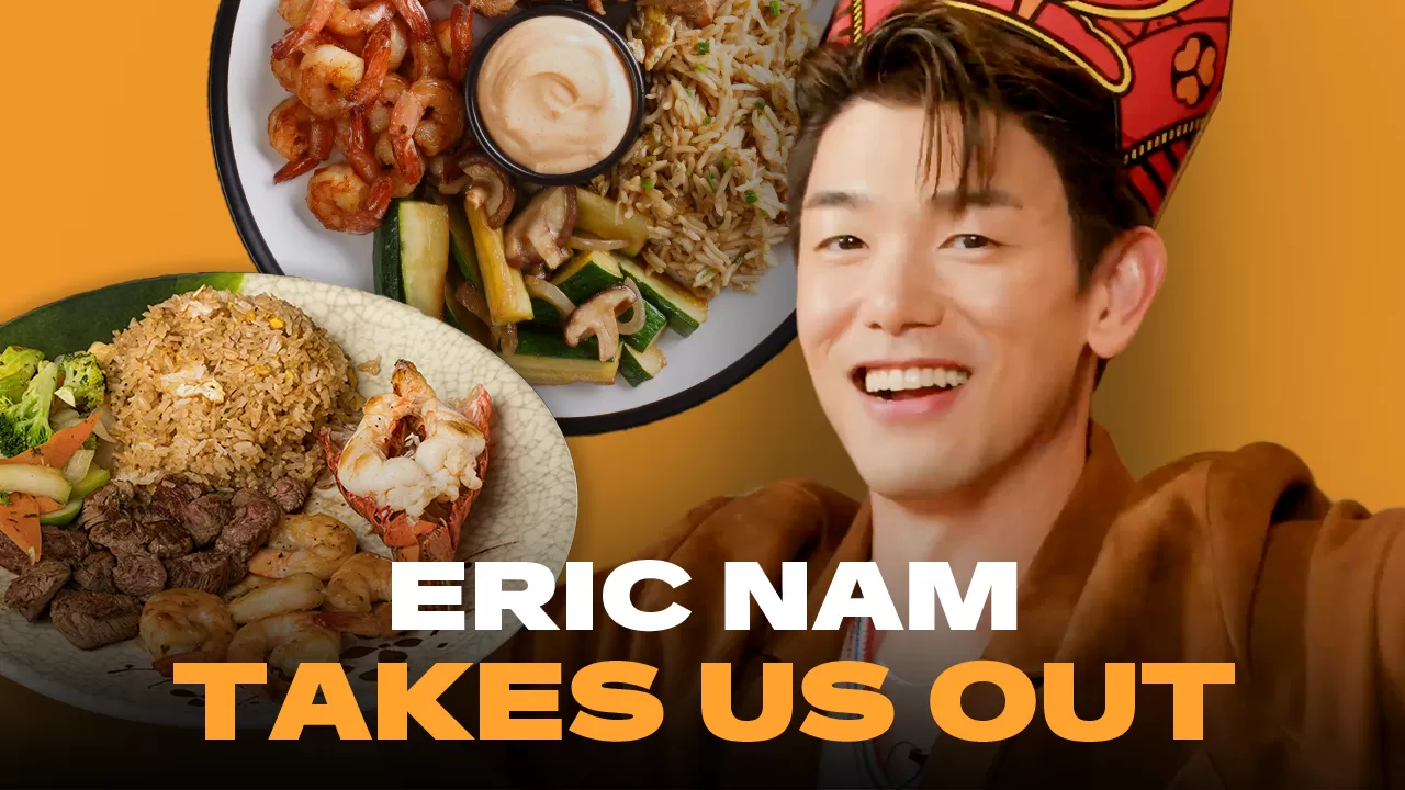 Eric Nam Spills ‘The Traitors’ Tea & Talks ‘How the Fire Started’ Over Hibachi | Takes Us Out