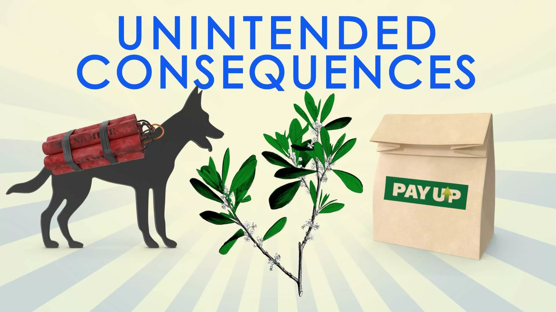 Great Moments in Unintended Consequences: Colombian Coca, Seattle PayUp Law, Bomb Dogs (Vol. 21)