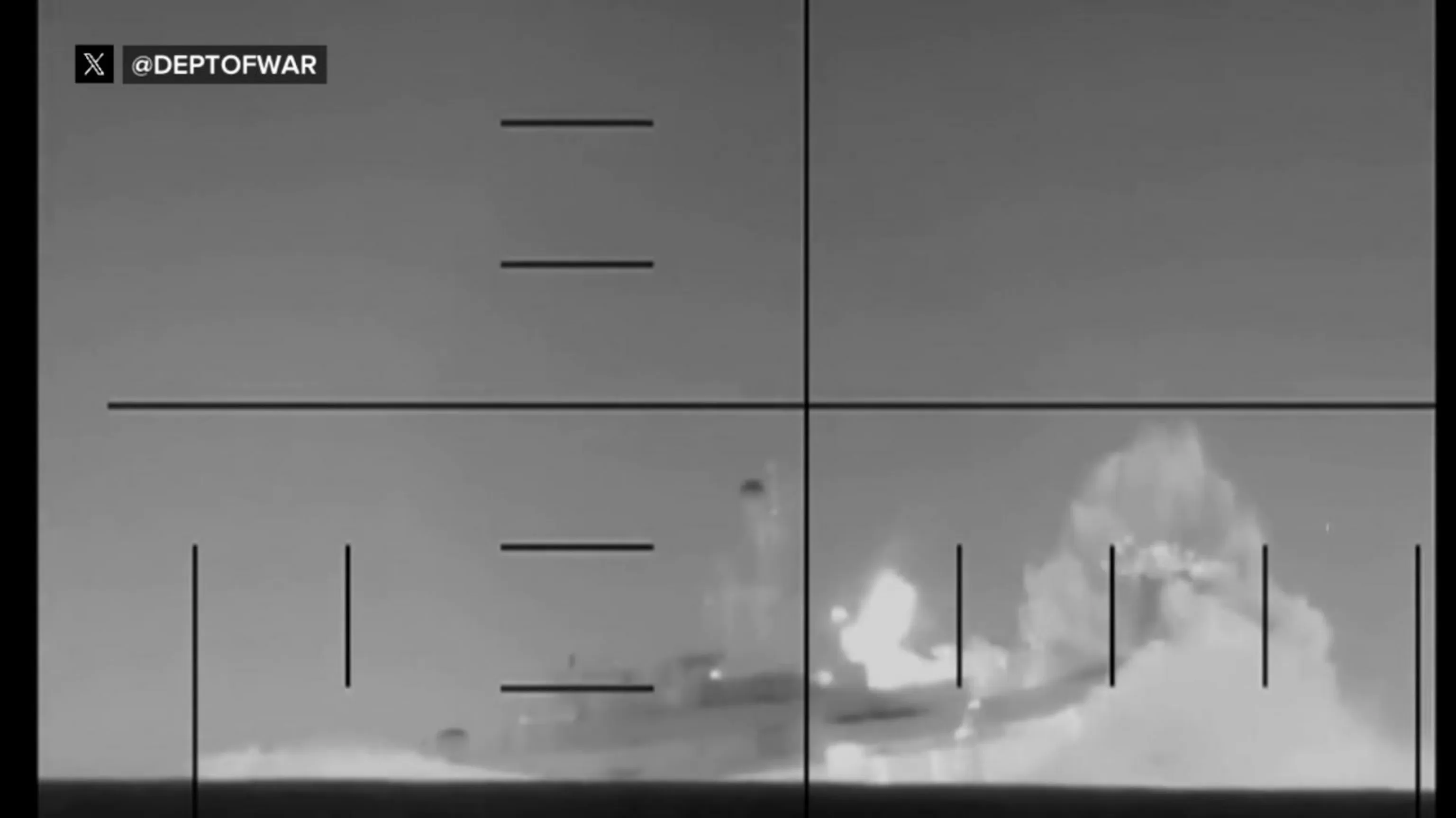 WATCH: US sub sinks Iranian ship by torpedo in Indian Ocean, 1st such attack since WWII