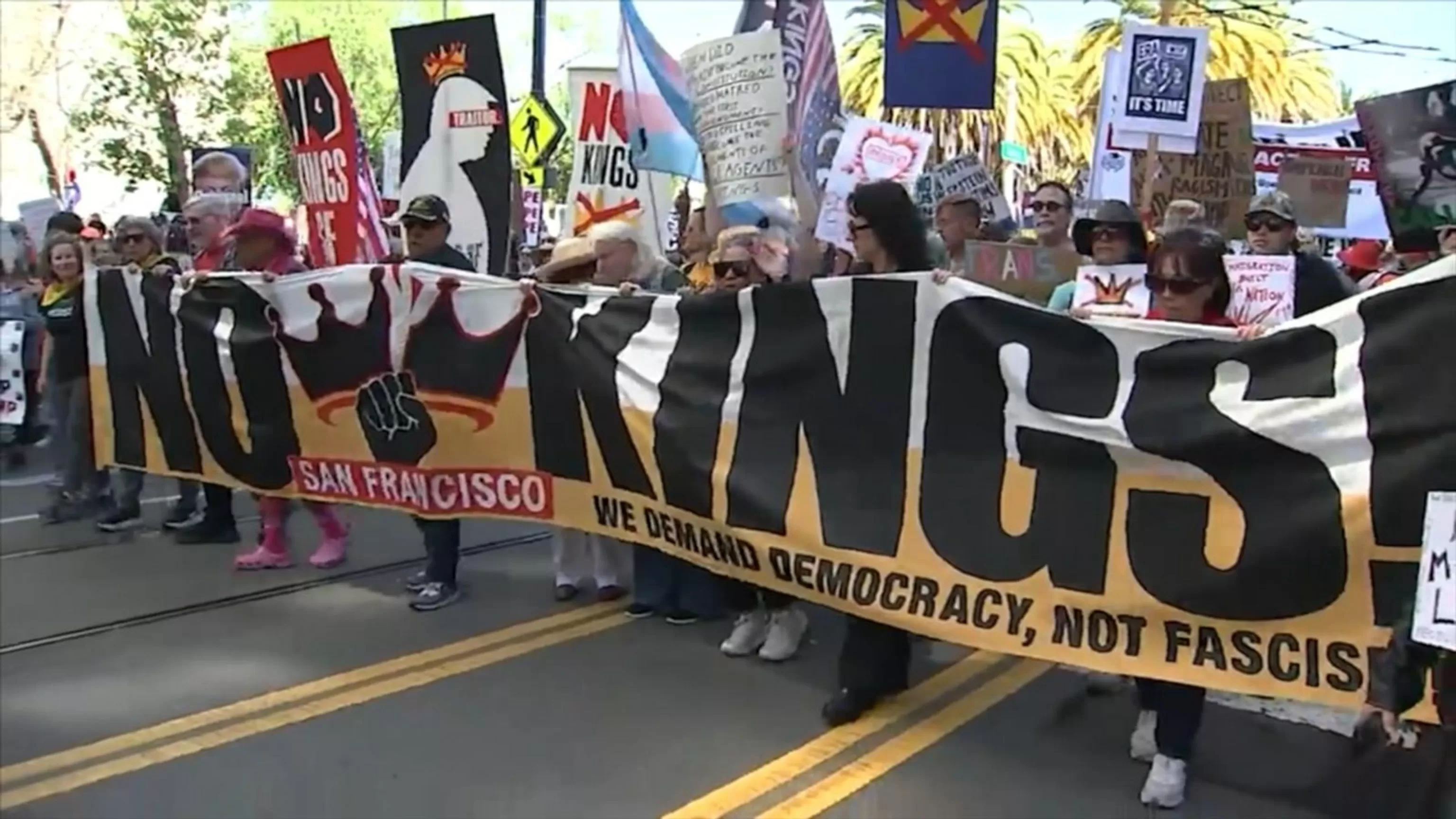 WATCH:  ‘No Kings’ protests around the country