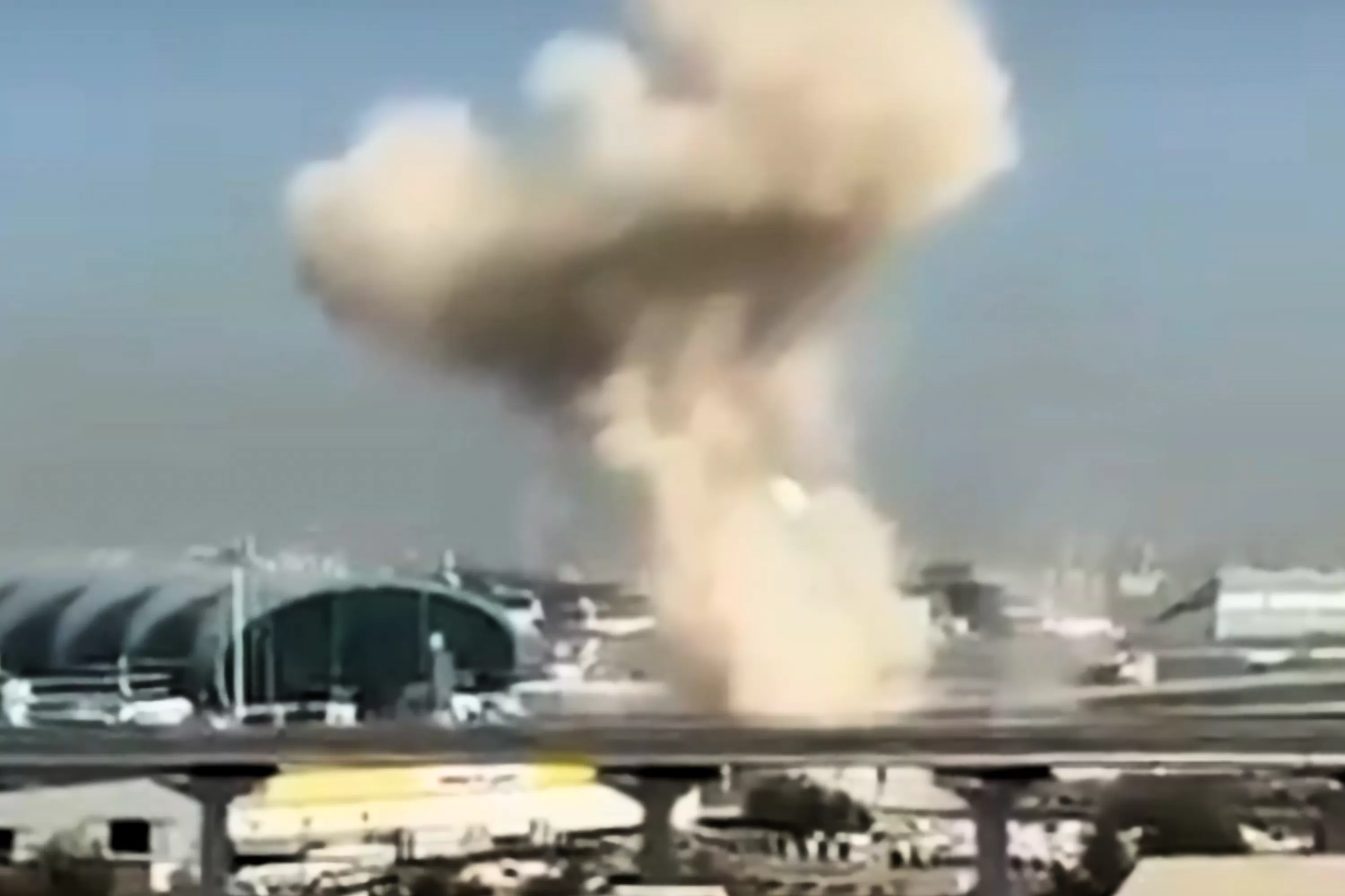 Dubai Airport Attack: Video Shows Explosion As Strike Sparks Travel Chaos
