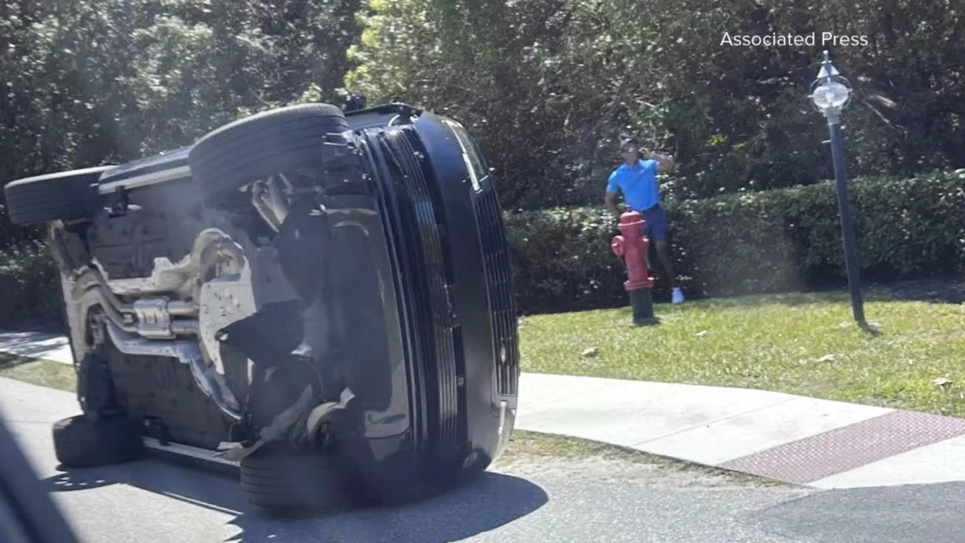 WATCH:  Tiger Woods charged with DUI after crash in Florida