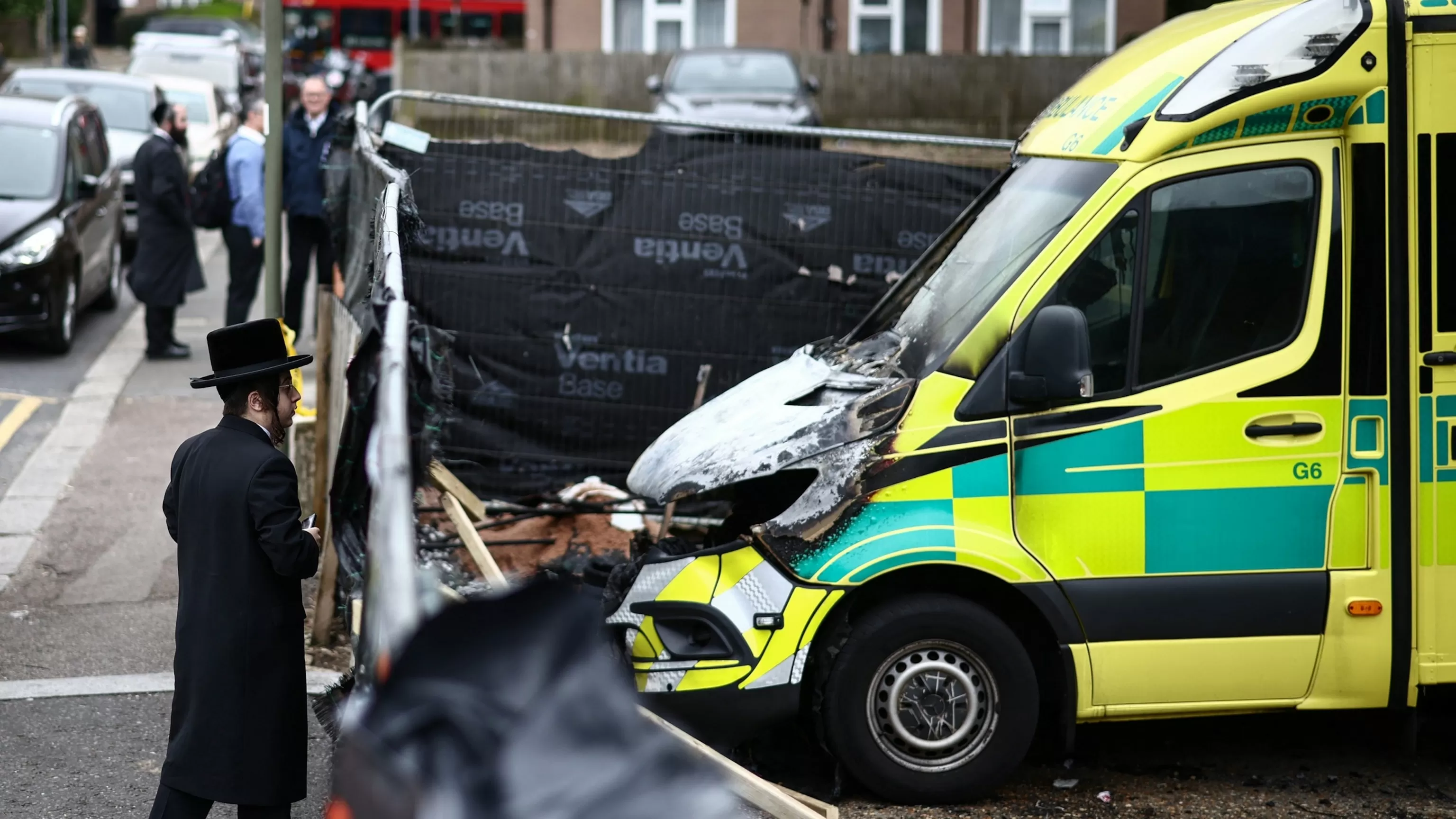 2 arrested in connection with London arson attack on Jewish charity's ambulances
