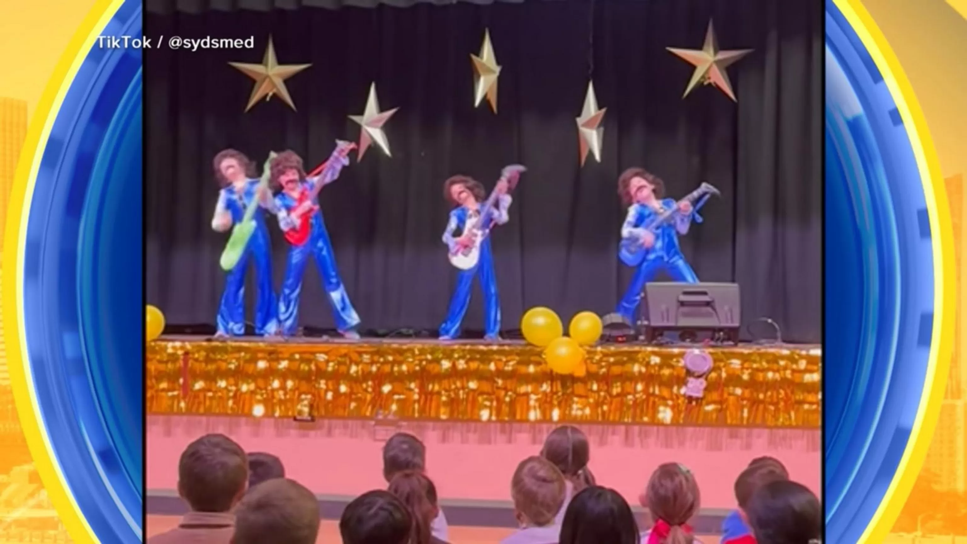 WATCH:  Second-graders channel Benson Boone for school talent show