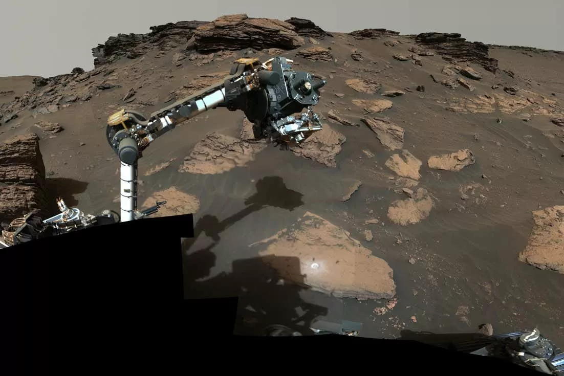 Fluorescent ruby-like gems have been found on Mars for the first time