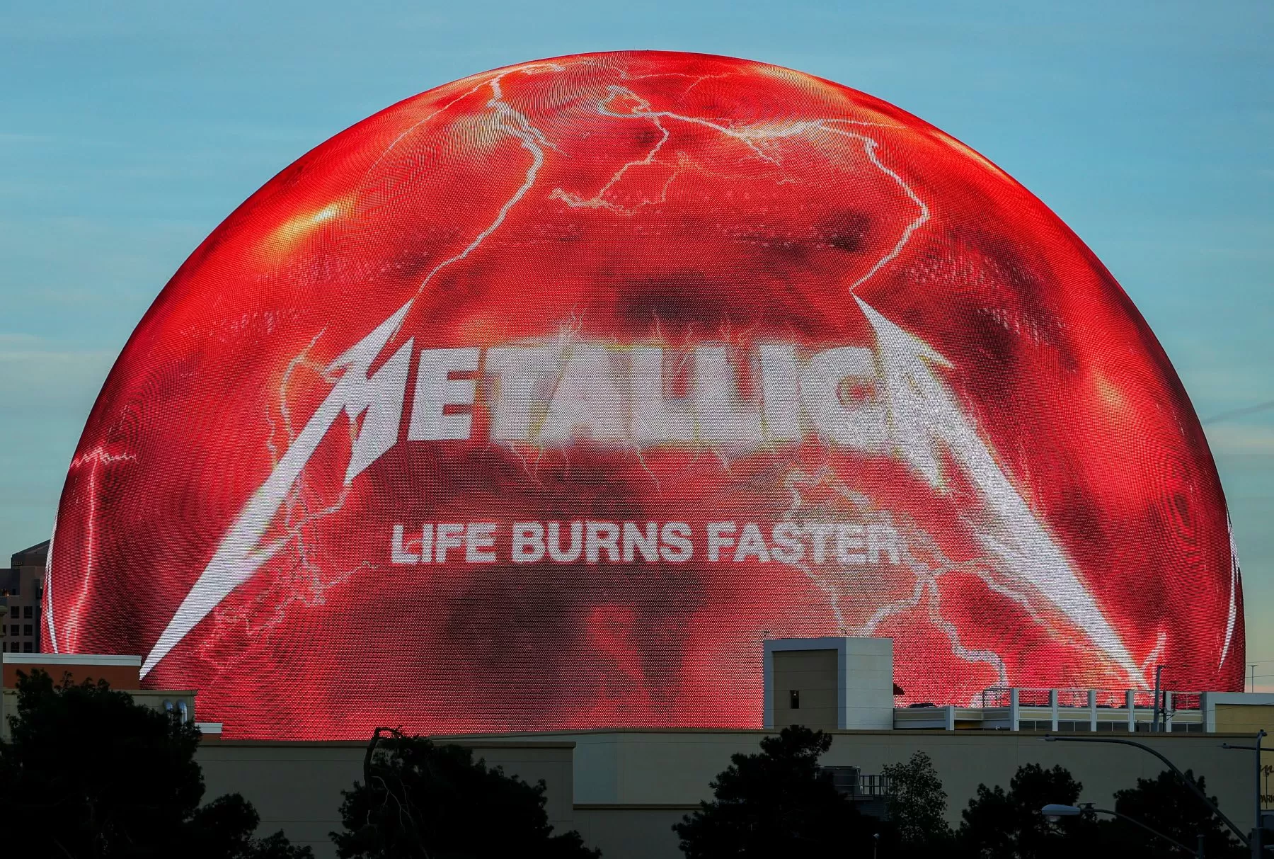 Metallica Go All In On Life Burns Faster Sphere Residency, Bump Total Number of Shows Up to 24