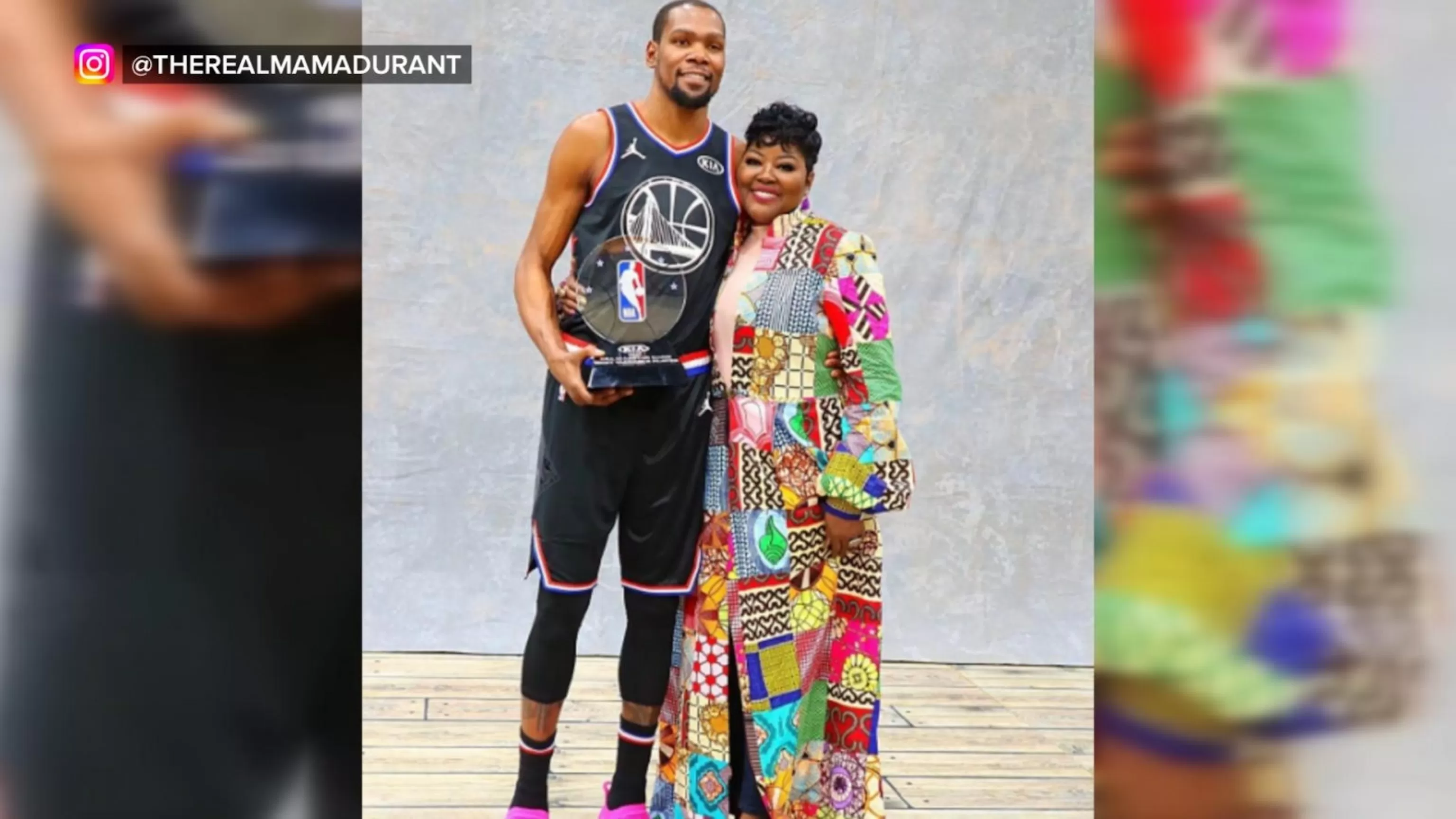 WATCH: How Kevin Durant's mom is helping 1st-generation college students