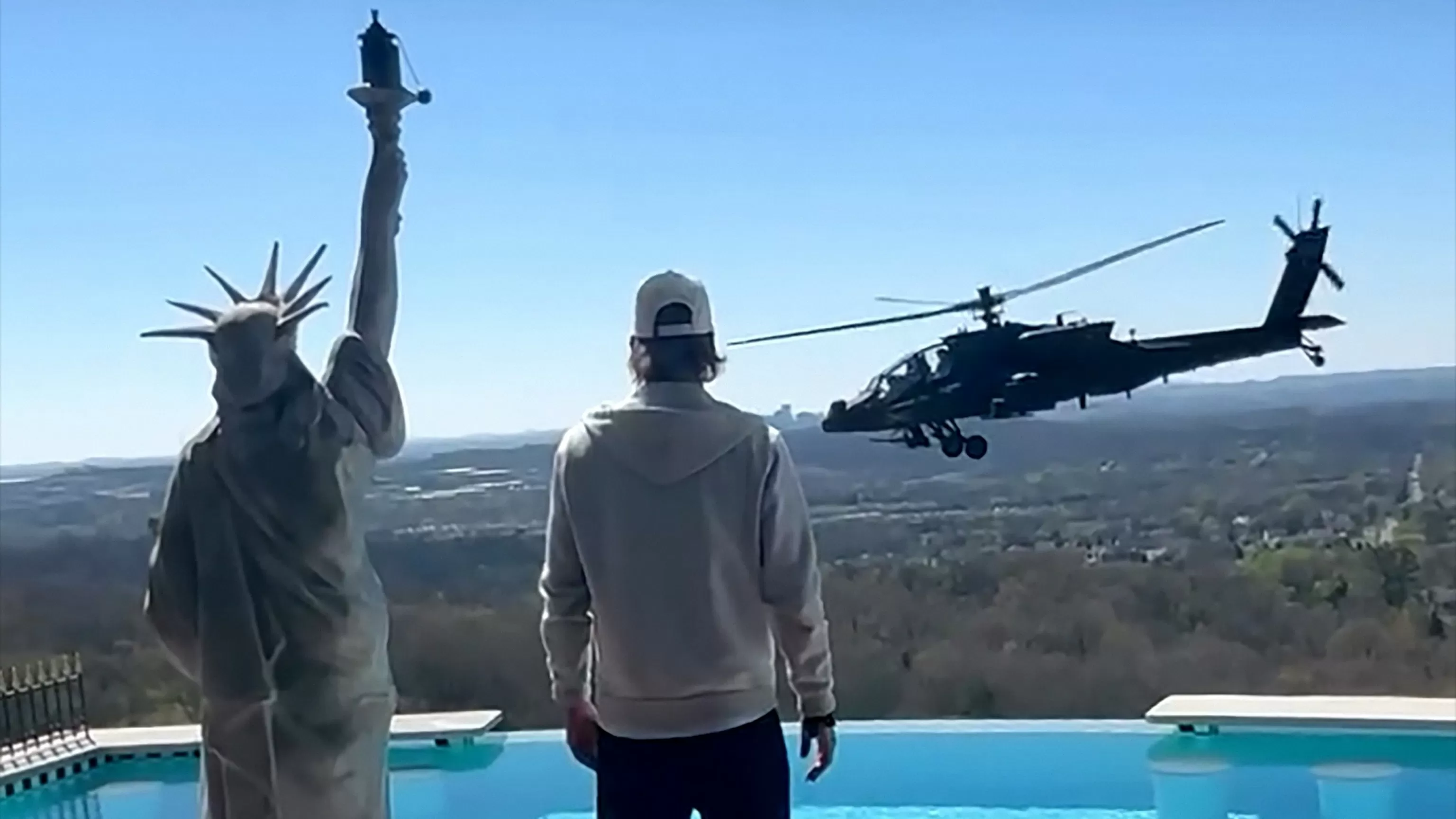 Army says it's reviewing helicopters flying low and hovering near Kid Rock's home