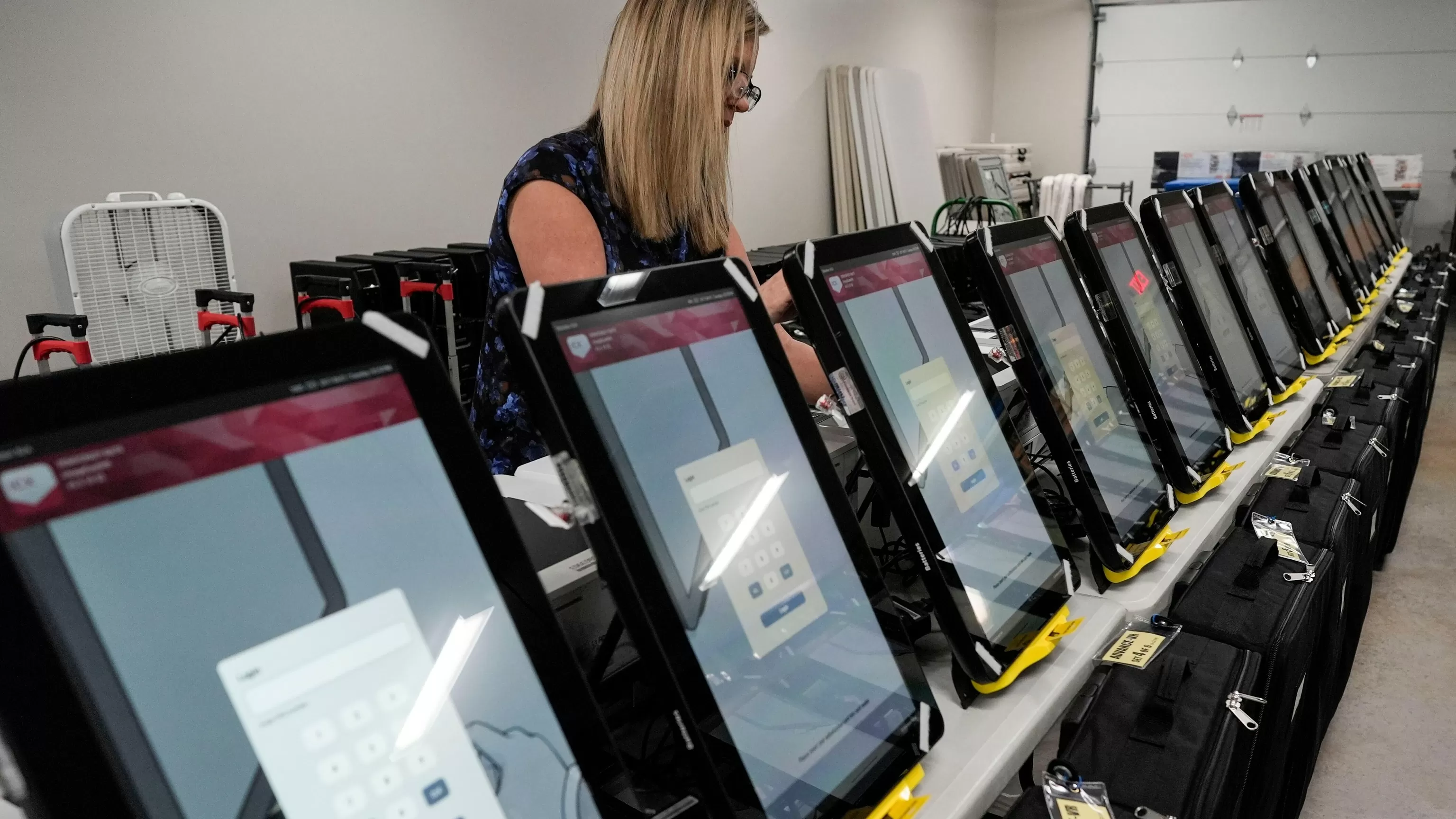 Georgia was going to dump voting machines that Trump hates until things got complicated