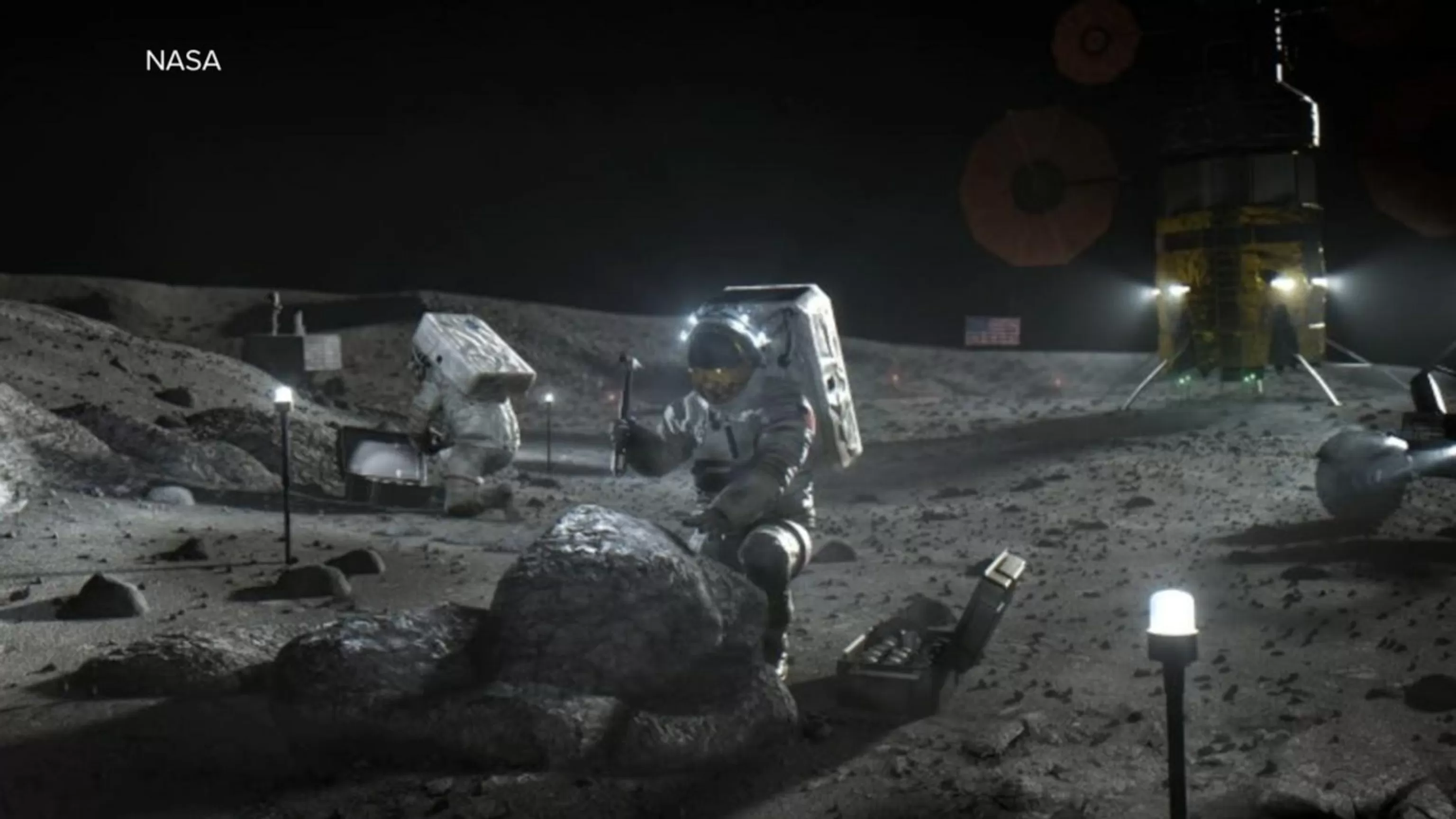 WATCH:  NASA unveils ambitious $20 billion moon base strategy