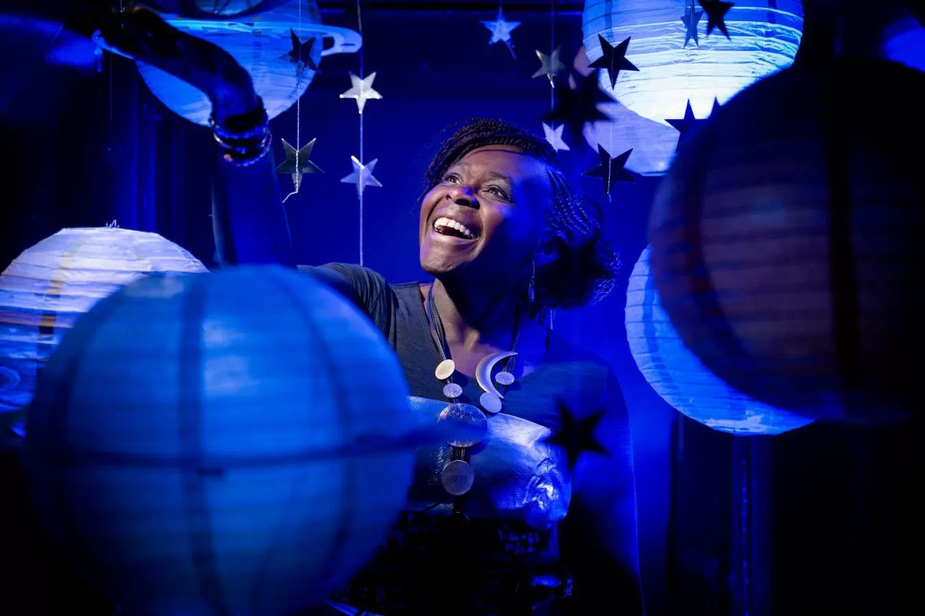 Maggie Aderin's dream: To walk by the footprints of Neil Armstrong