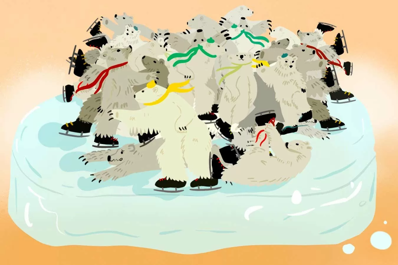 How to convey amounts of snow to Canadians: use polar bears