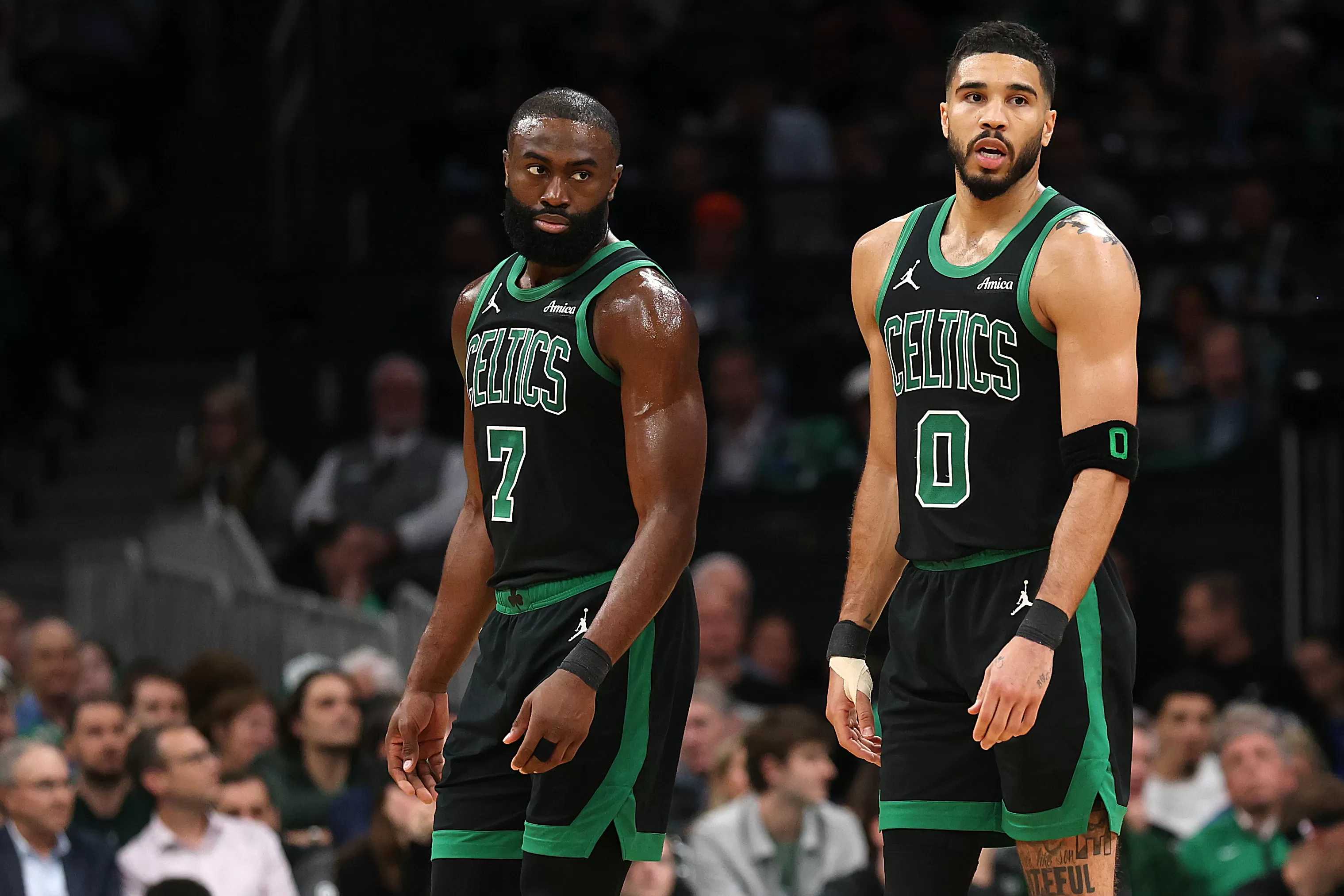 Celtics’ Jaylen Brown Speaks on Jayson Tatum’s Return