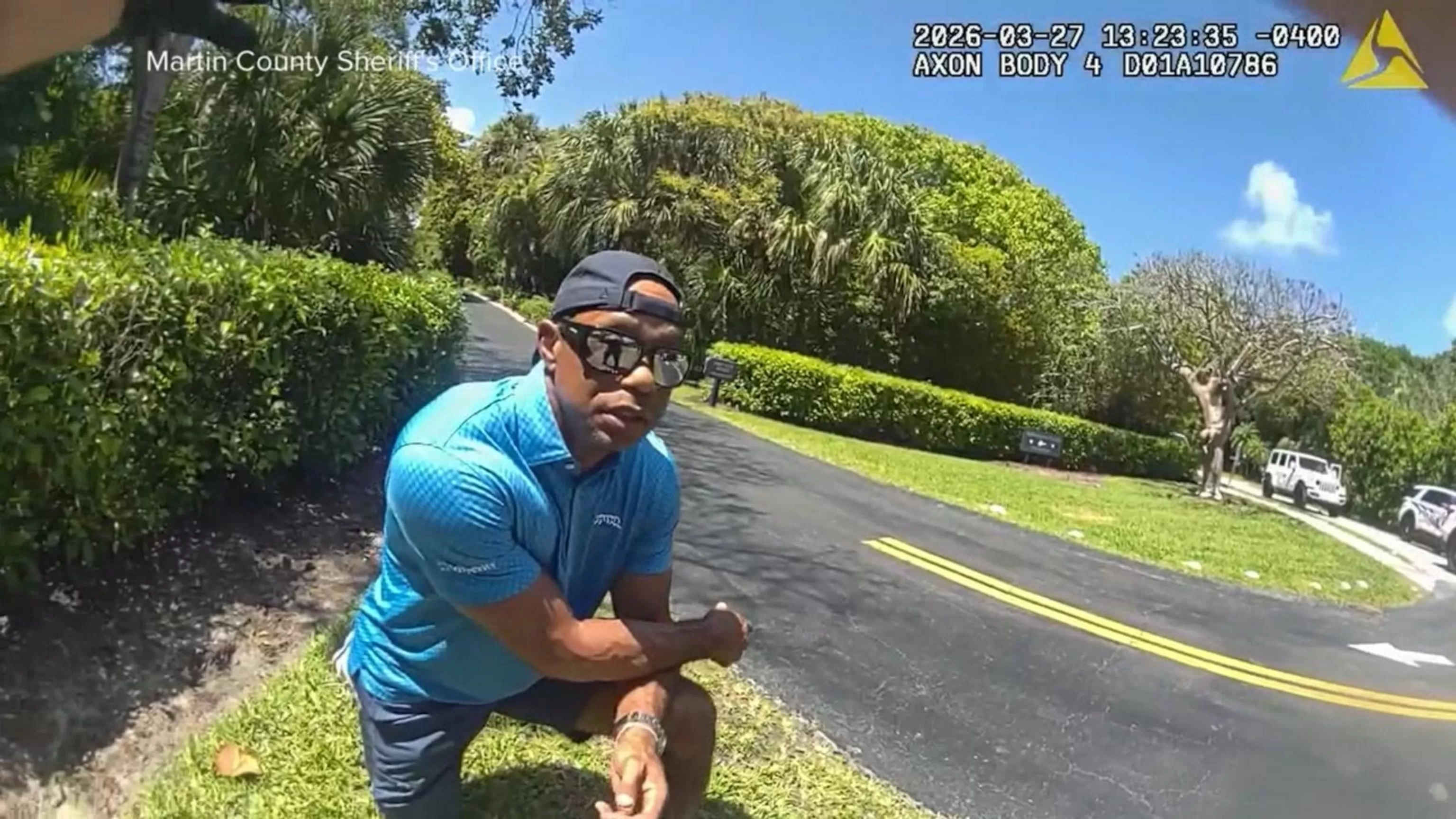 WATCH: Body camera video shows Tiger Woods' field sobriety tests, DUI arrest after crash