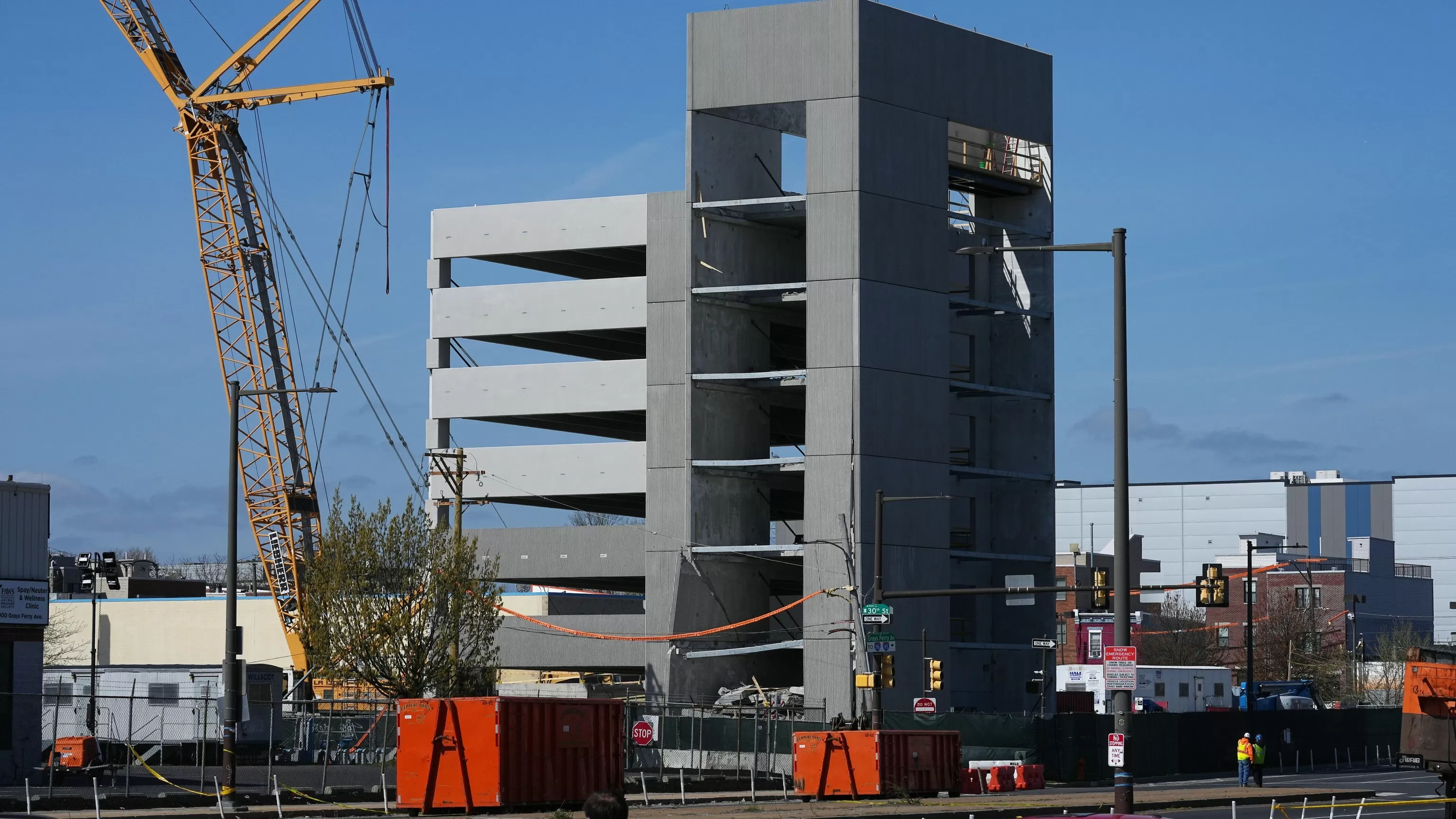 Bodies of 2 workers found days after partial collapse at parking garage