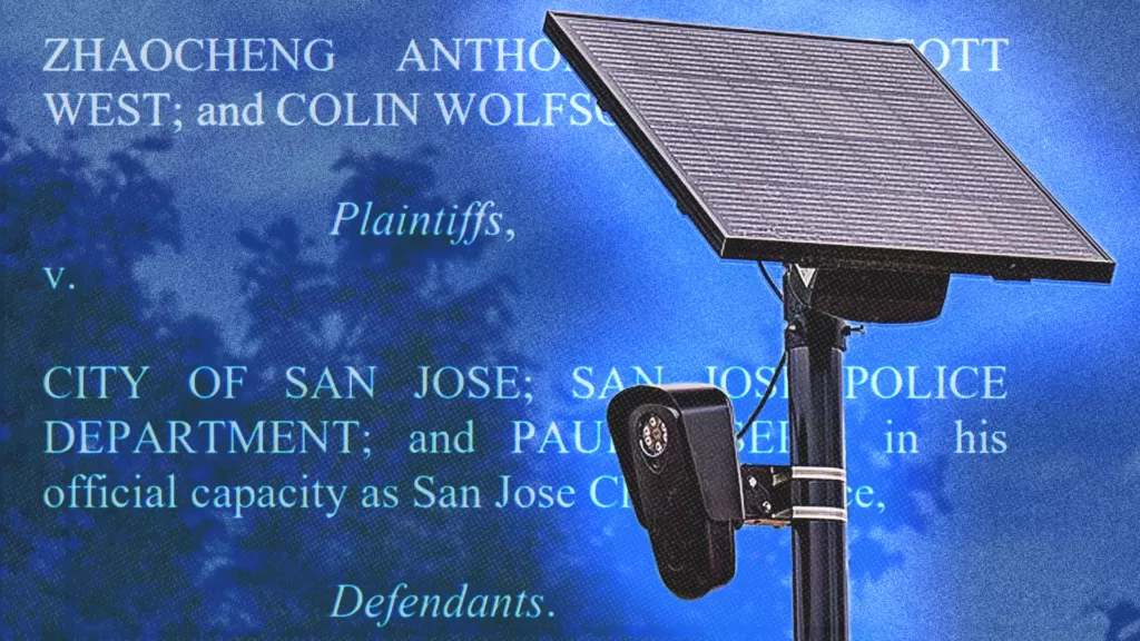 San Jose's 'Creepy' and 'Deeply Intrusive' ALPR Camera System Is Unconstitutional, a New Lawsuit Says