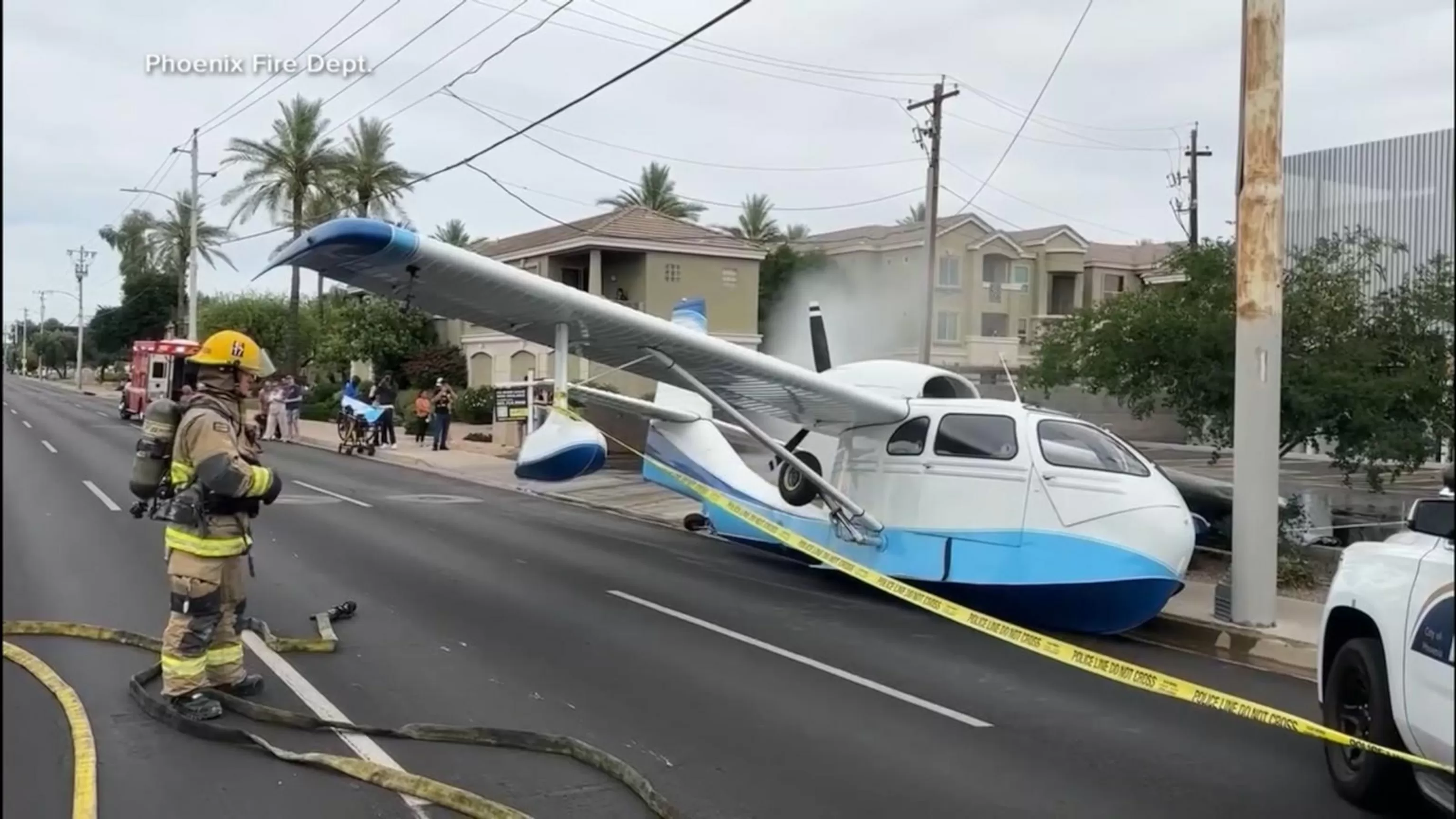 WATCH: Pilot speaks out after crash landing