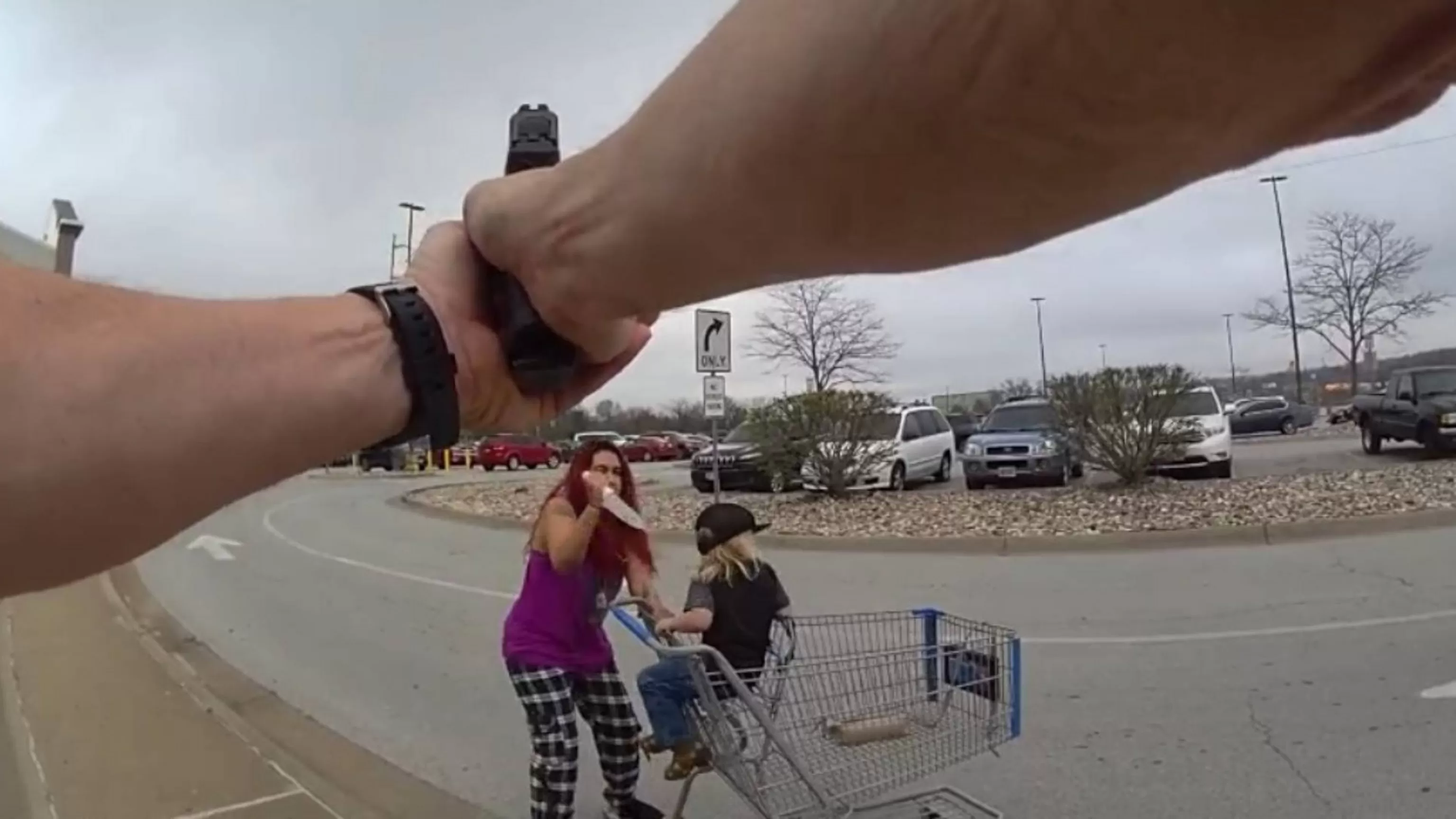 Woman fatally shot by officers after slashing boy in Walmart shopping cart: Police