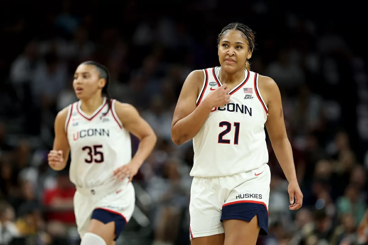 UConn’s Sarah Strong Explains Ripped Jersey in Loss to South Carolina