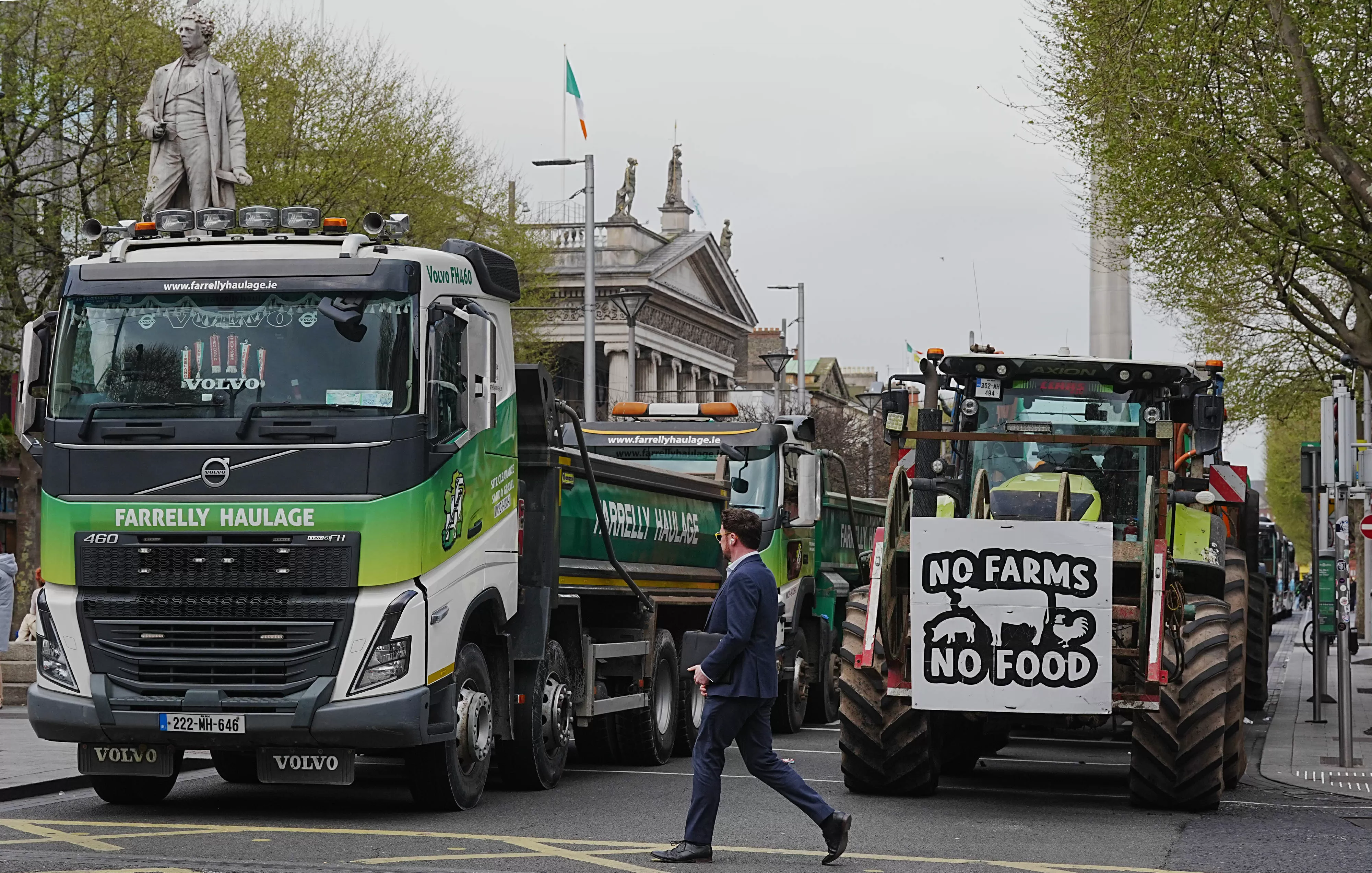 Irish Protesters Threaten To 'Close The Country Down' As Roads Blockaded