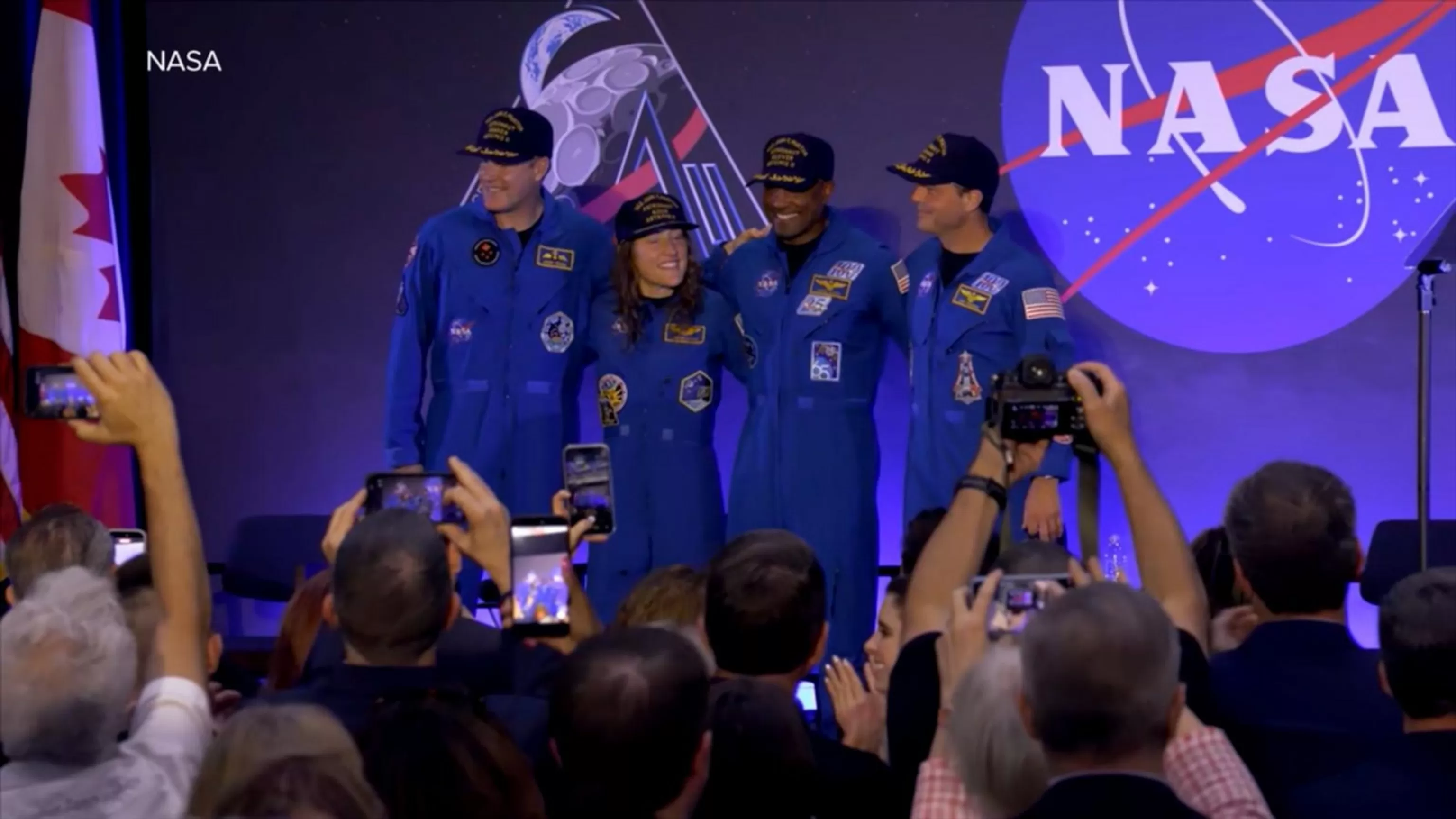 WATCH: Artemis II crew reunites with their families