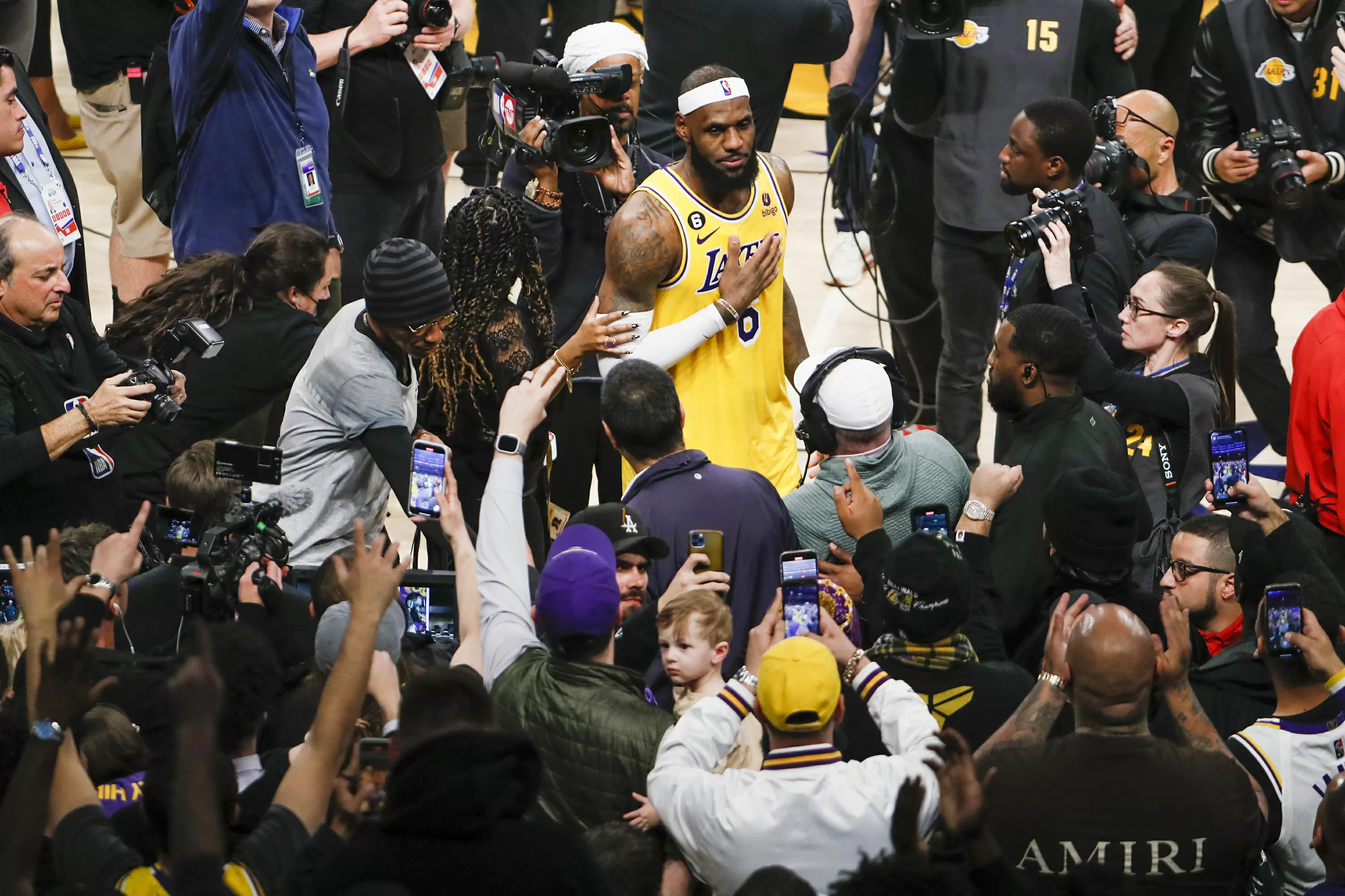 NBA Star LeBron James Made History In Cavs-Lakers Game