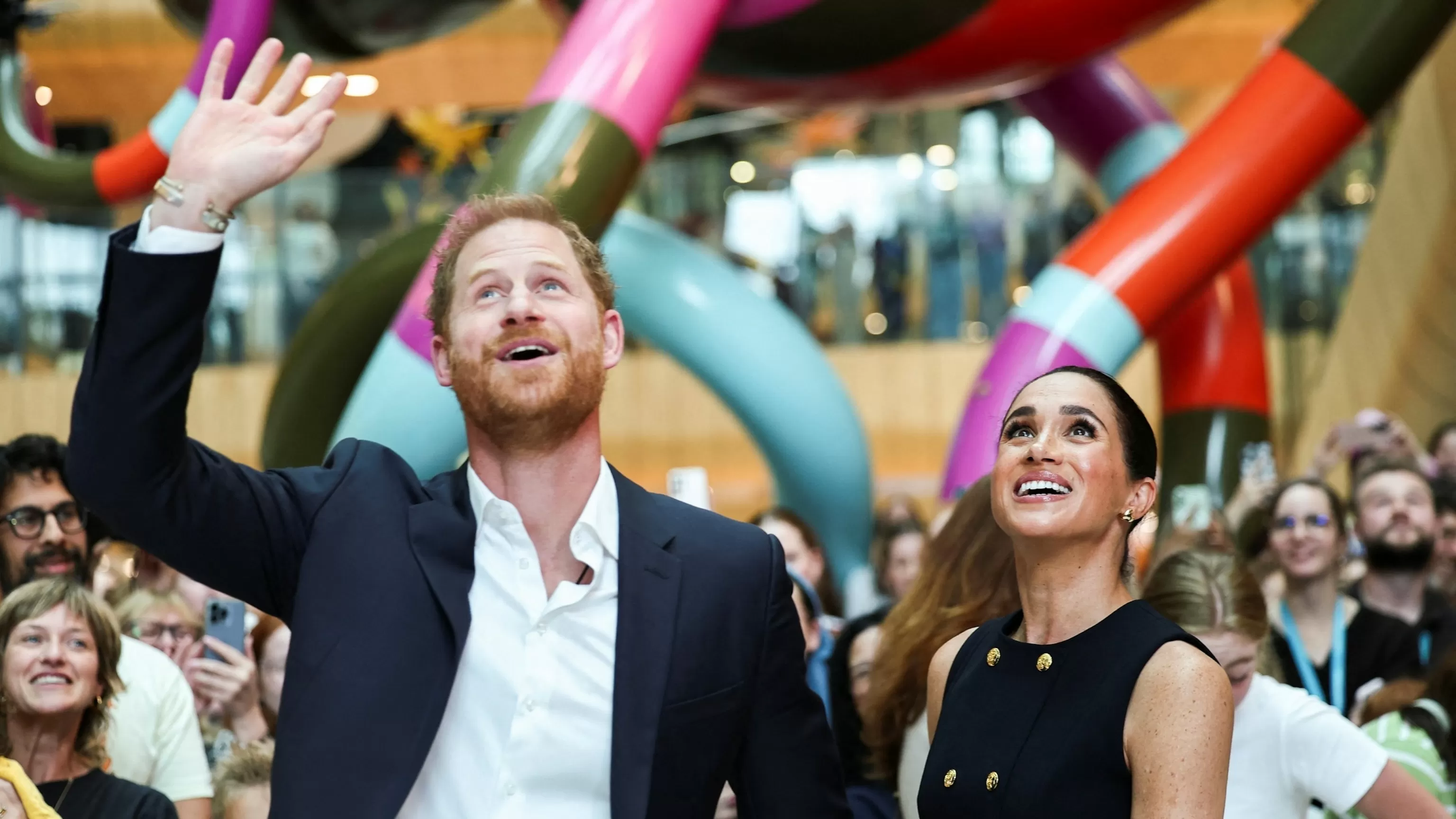 Prince Harry, Meghan in Australia for 1st visit since leaving royal roles